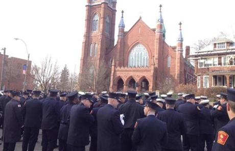 Mayor Martin Walsh and Rich Paris, president of Boston Firefighters Local 718, will speak in remembrance.
